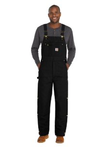 Carhartt® Firm Duck Insulated Bib Overalls